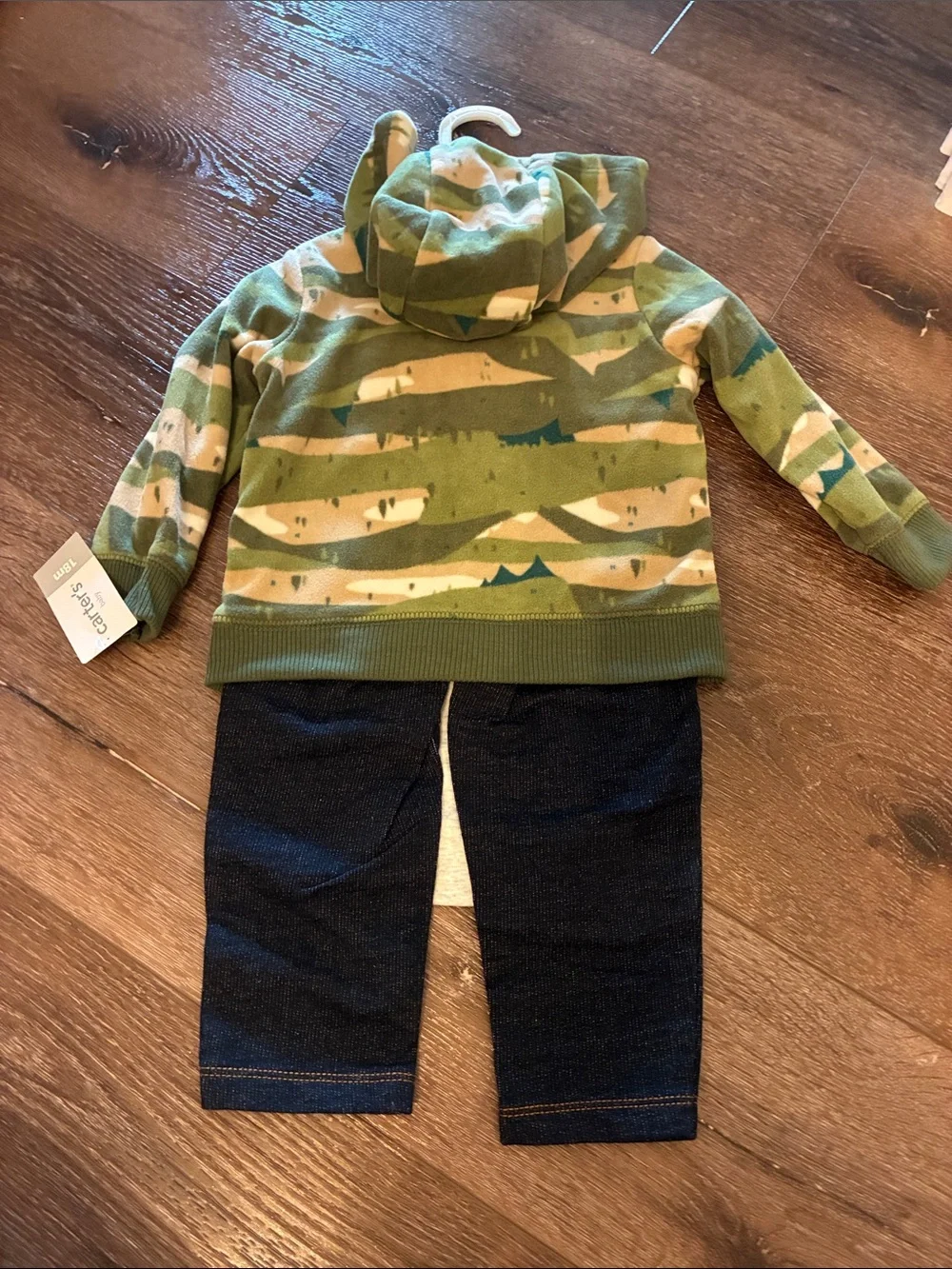 Carter Baby Boy 3 Piece Outfit. Camo. 18 month. New!